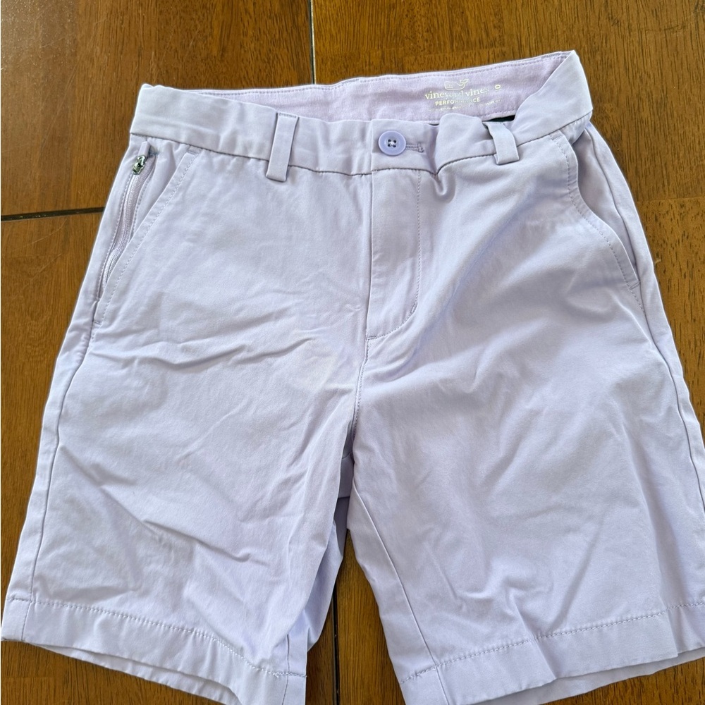 Vineyard Vines Light Purple boys performance shorts